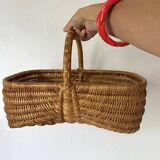 Vintage wicker basket