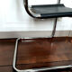 Cantilever design armchair in tubular steel 1970