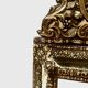 Miroir a parcloses en cuivre repoussé XIX siècle