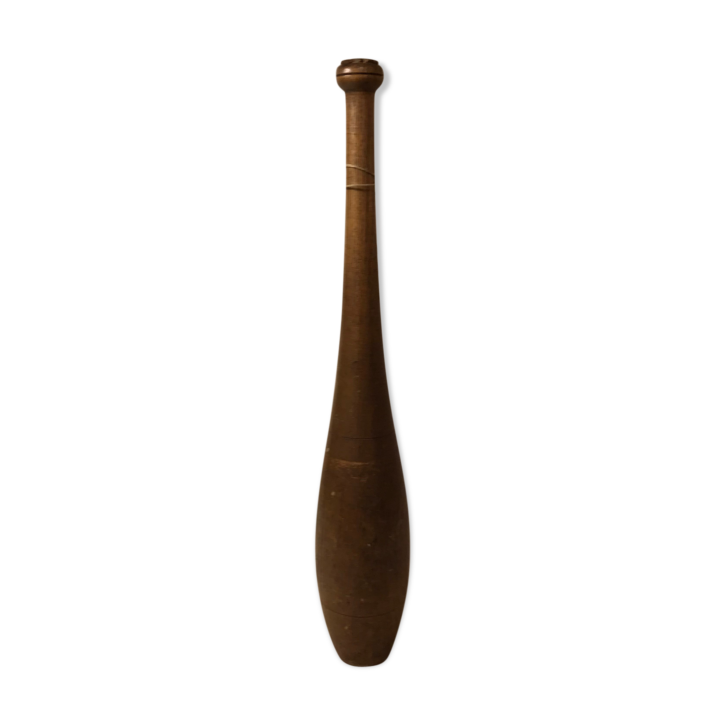 Old wooden juggling club