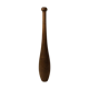 Old wooden juggling club