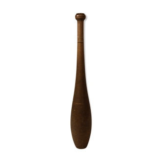 Old wooden juggling club