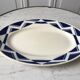 Oval flat Badonviller art deco 30s