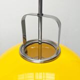 Italian yellow Lucerna floor lamp from the Space Age era, mid-century by Guzzini, 1960s.