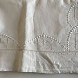Cloth sheet linen linen reserve days and peas without monogram