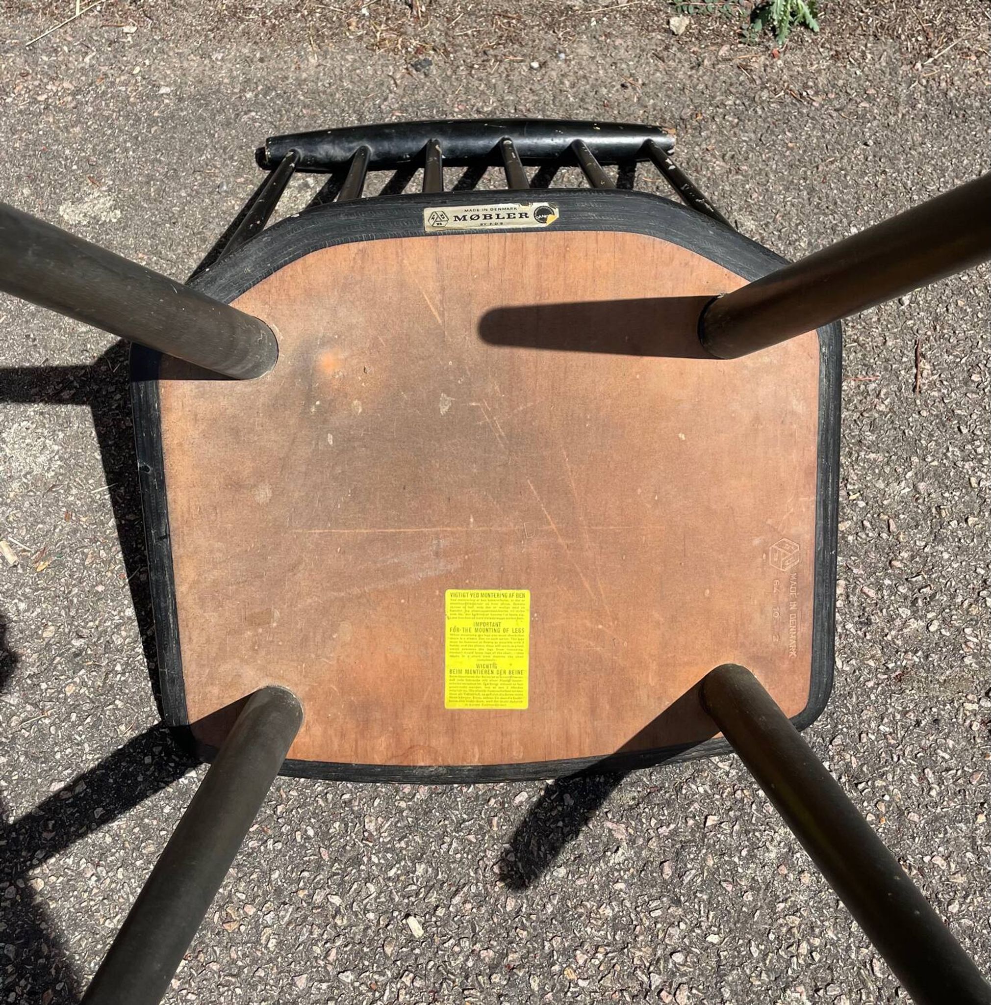 Mid Century Chair Folke Pålsson J77 for FDB Møbler 1960s Design