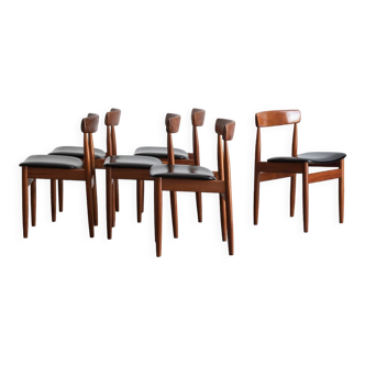 Set of 6 dining chairs by Farso Stolefabrik, Danish Design, 1960’s