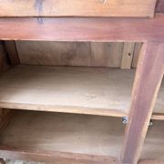Meuble de rangement confiturier art populaire savoyard 1950