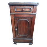 Louis Philippe walnut bedside table