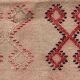Ancien chemin de Kilim étroit turc 114x50 cm shabby chic, kelim vintage