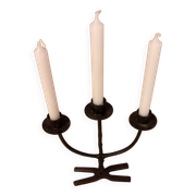 Paire de chandeliers Brutalistes