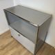 USM Haller Chest of Drawers in Matte Silver