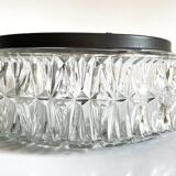 Semi-crystal ceiling lamp design german vintage