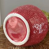 Pichet fraise en barbotine