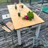 Old farmhouse table