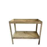 Étagère en métal beige