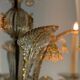 Venetian lustre in gilded Murano glass, circa 1920