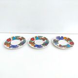 Three plates Acapulco Villeroy - Boch 70s