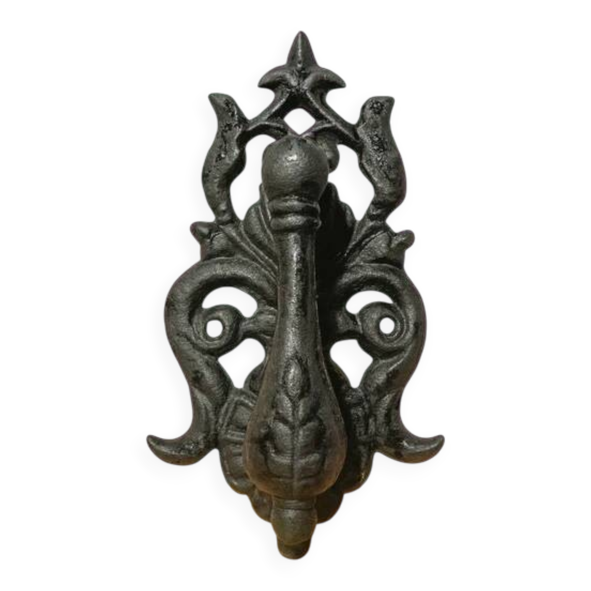 Antique cast iron door knocker/hammer