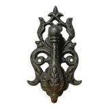 Antique cast iron door knocker/hammer