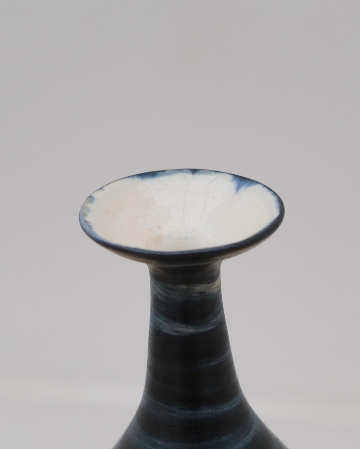 Scandinavian ceramic vase signed, 1960