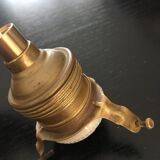 Umbrella opaline, brass and braided cable 2m