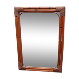 Bamboo and rattan mirror 70X50