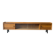 Vintage wooden row from the 50s-60s