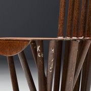 Industrial Wabi Sabi Primitive Chairs, France, 1950s