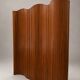 Wavy wooden screen, 1970s design
