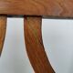 Art deco oak armchair 1940/1950