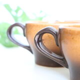 Tasses en grès x5 grès France