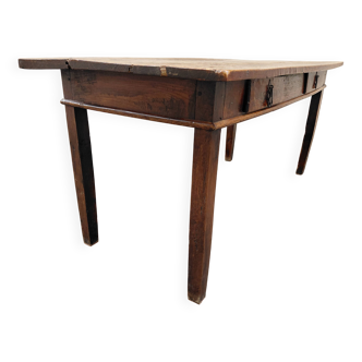 19th-century farmhouse table