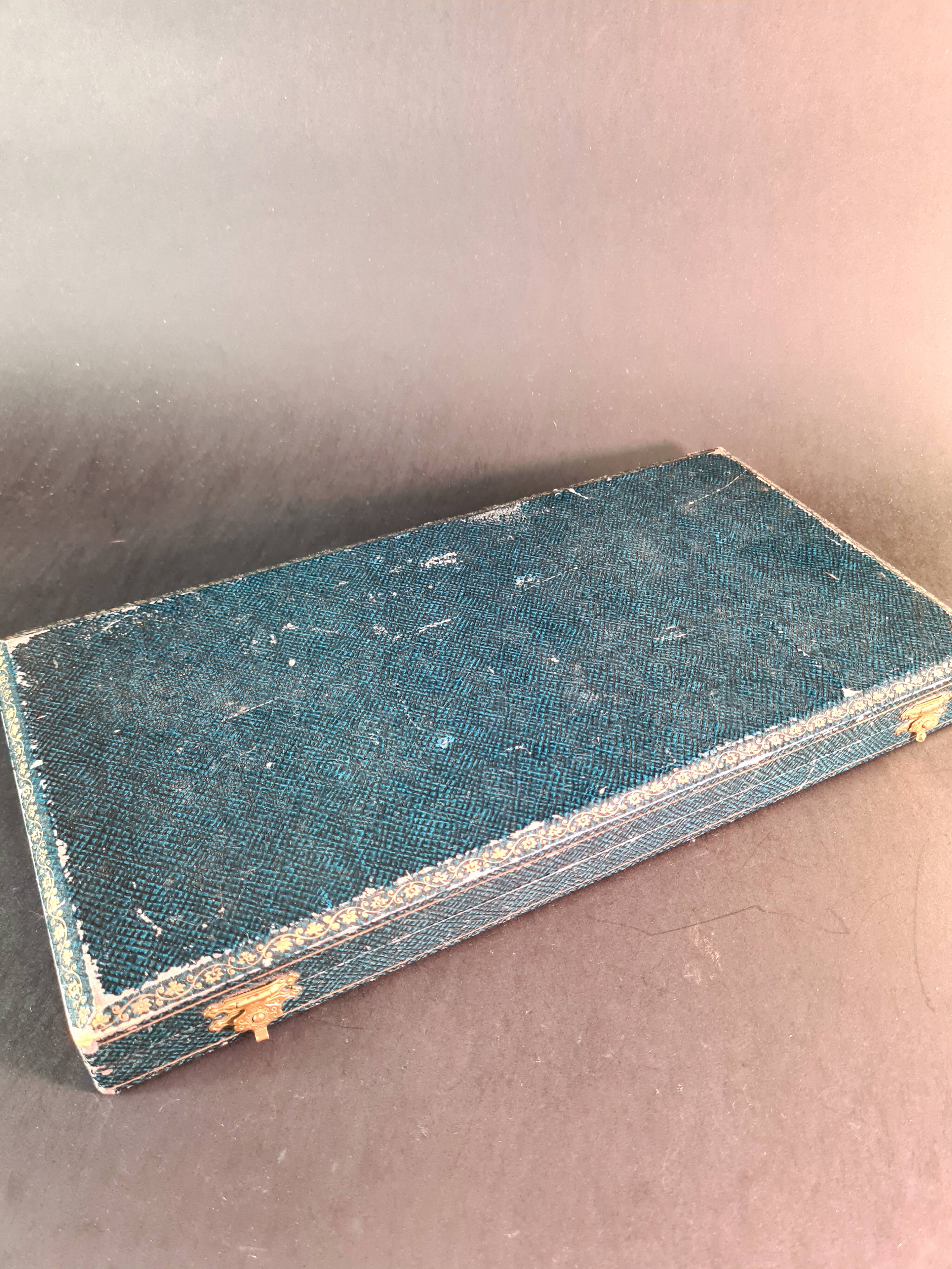 Elegant vermeil and silver-plated fish service - Louis XVI style