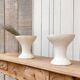 Concrete Garden Vases, 1950s, Set of 2