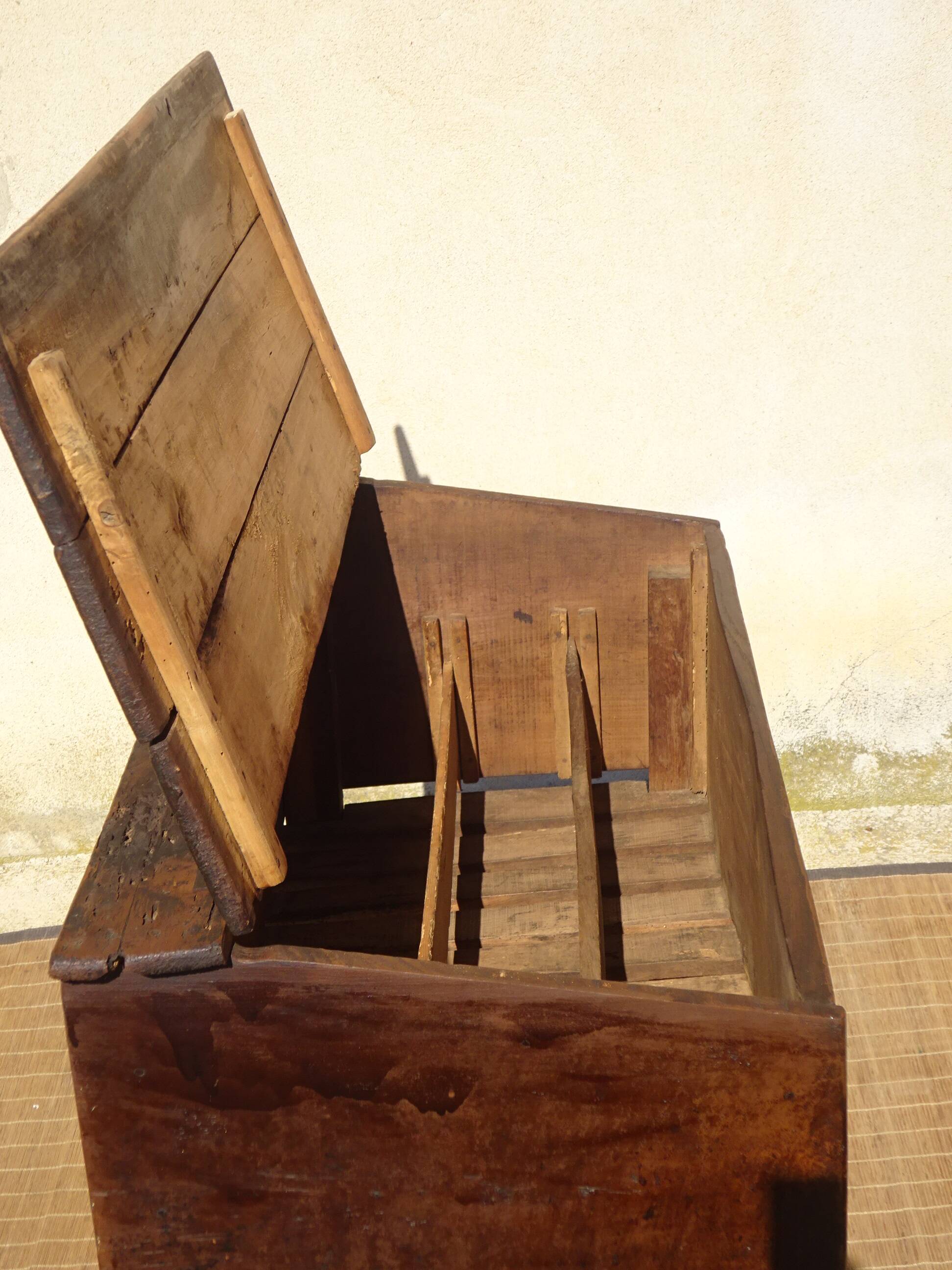 Antique oak furniture, dish drainer