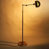 Brass Floor Lamp from Holtkötter Leuchten, 1980s