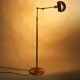 Brass Floor Lamp from Holtkötter Leuchten, 1980s