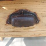 wooden bistro table, vintage, countryside, bohemian