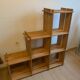 Vintage Mountain Pine Staircase Bookcase Circa 1980