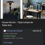 Ocean liner style designer lamp