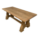 Monastery table in solid oak