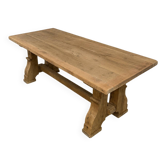 Table de monastère en chêne massif