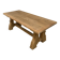 Monastery table in solid oak
