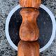 Trio of vintage pepper mills