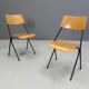 Post modern plywood dining chairs, 1970s