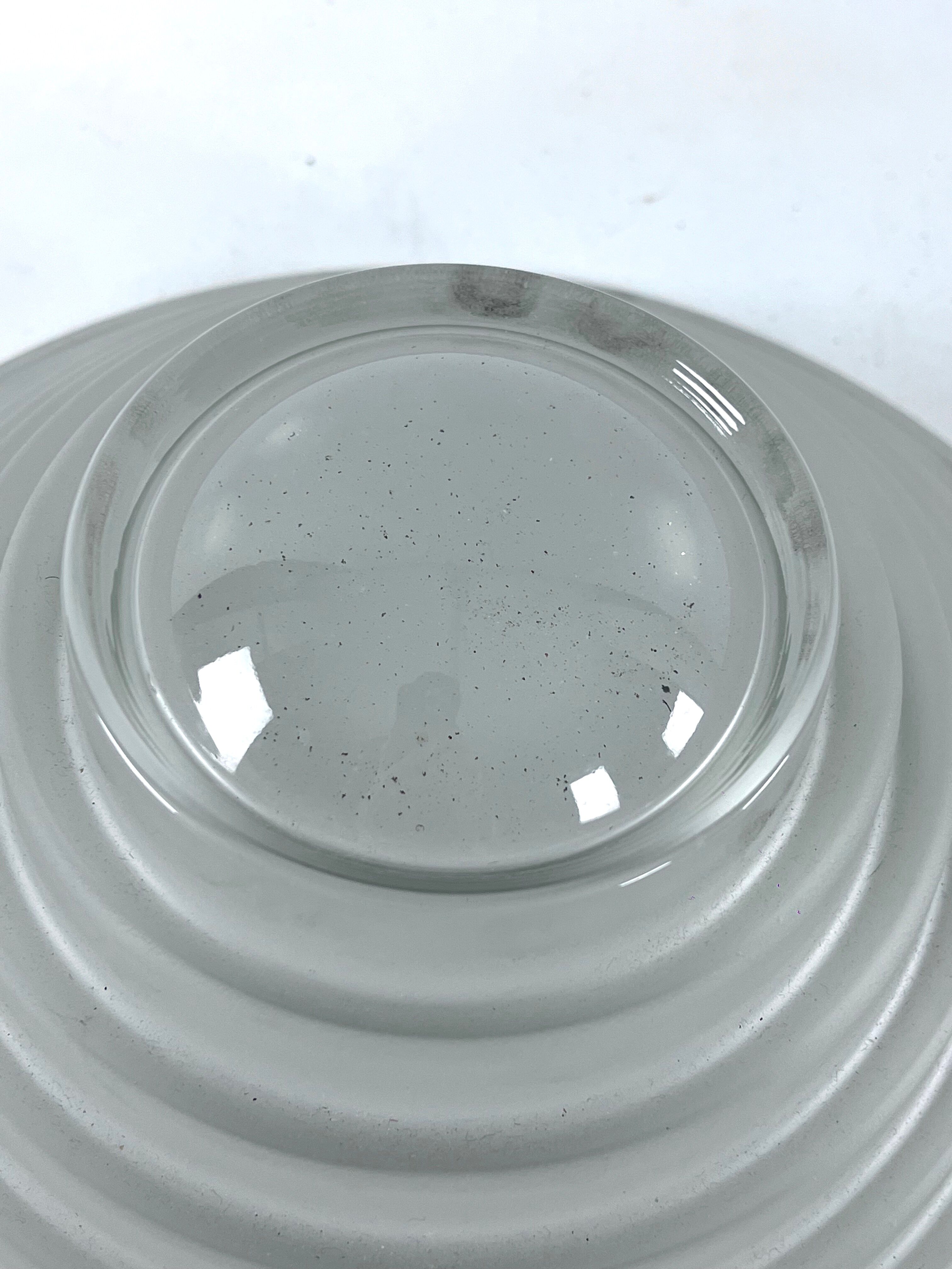 Vintage Large Egina 38 ceiling lamp by Angelo Mangiarotti for Artemide. Italy 1970s