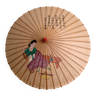 Ombrelle en papier huilé et bambou.Asie