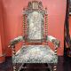 Neo-baroque armchair, circa 1880