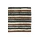 Vintage Turkish Hand-Knotted Wool Cotton Beige Kilim Area Rug 127x140